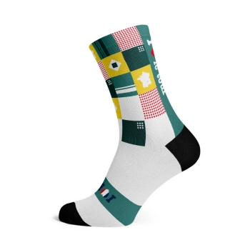 Le Tour de France Blocks Crew Socks