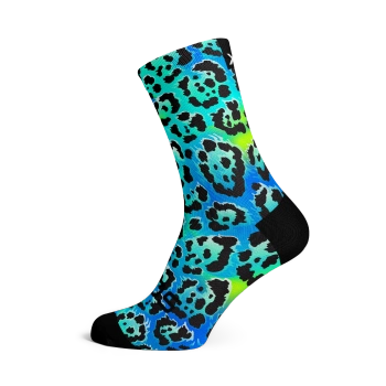 Electric Leopard Blue